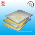 Low price Aluminum/metal silk screen print frame with mesh ( silkscreen printing materials)